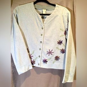 J Jill cropped size S petite  cotton/ poly blend